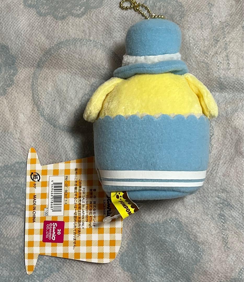 【新品・レア・タグ付き】ポムポムプリン　バースデー　マスコット　カップケーキ