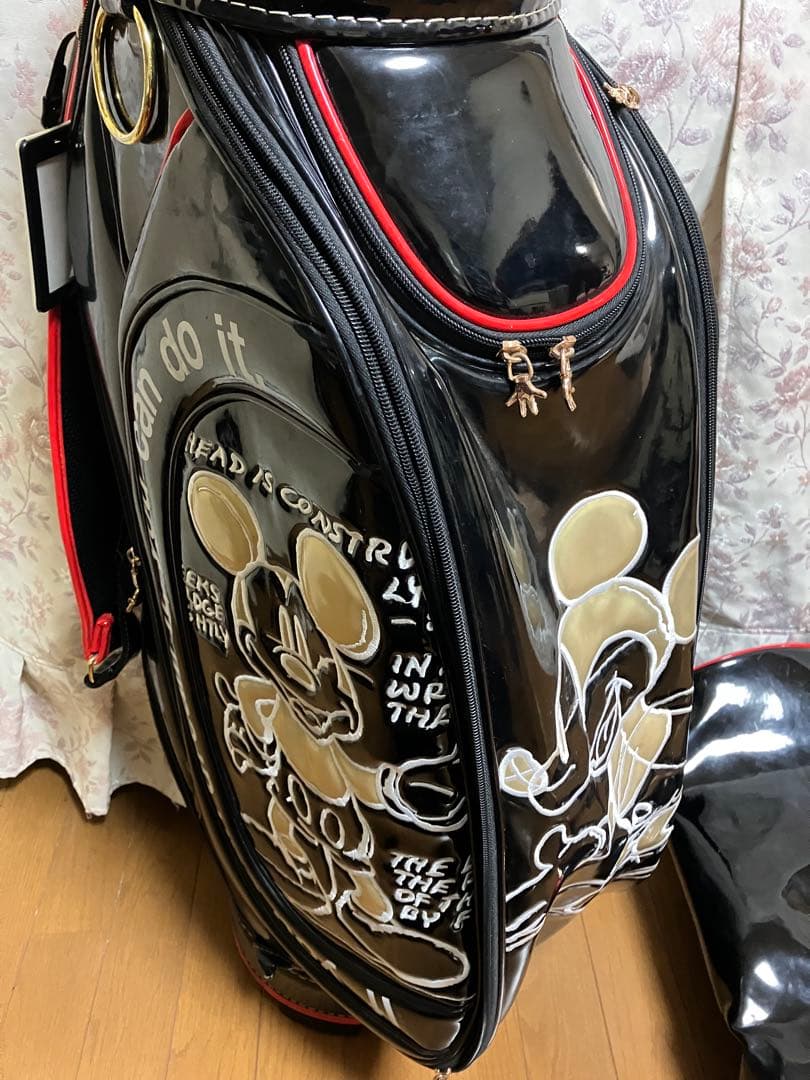 ディズニー　ミッキーマウス ミニーマウス　キャディバッグ　レア 希少　記念モデル