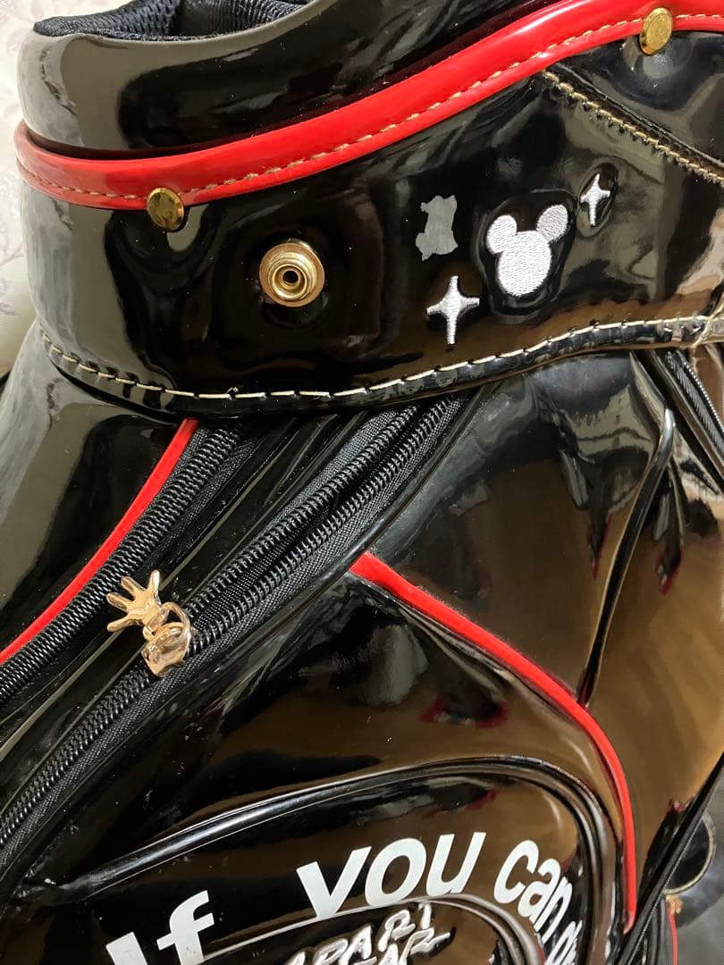 ディズニー　ミッキーマウス ミニーマウス　キャディバッグ　レア 希少　記念モデル