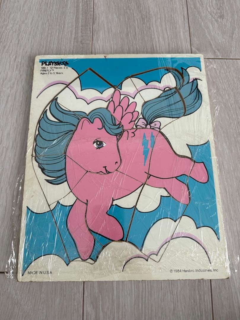 1984年マイリトルポニー パズル　ヴィンテージ ナイルパーチ　ケアベア