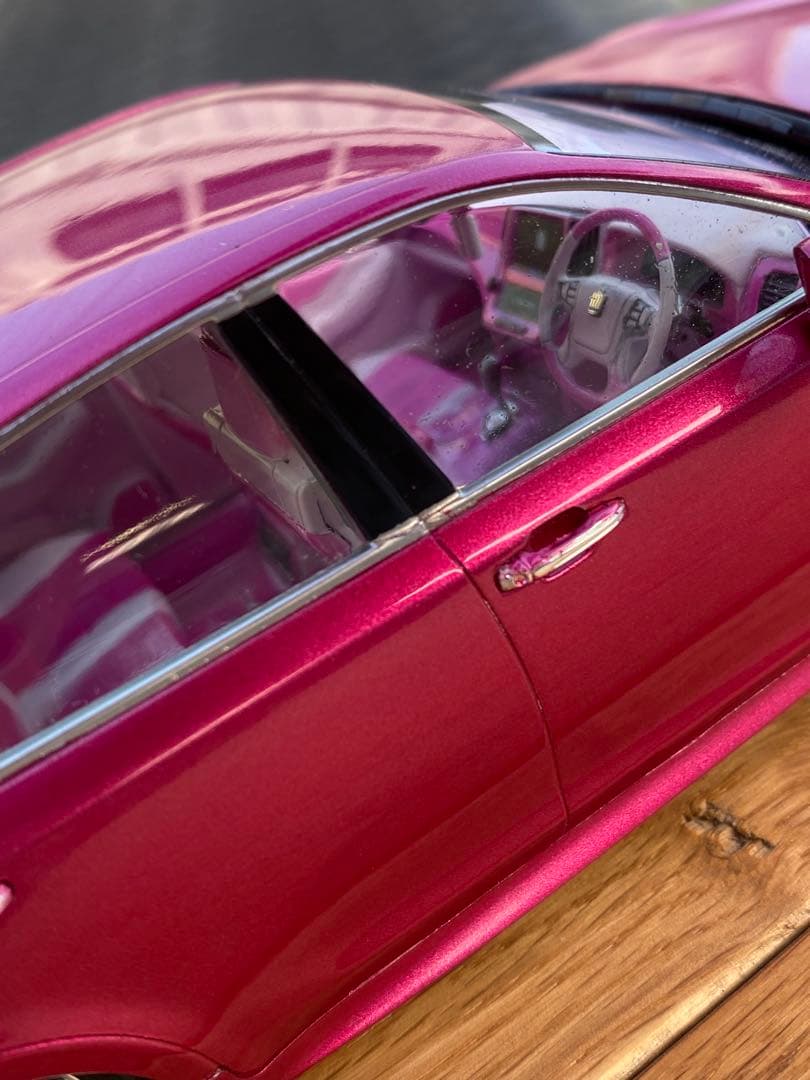 プラモデル完成品 アオシマ 1/24 214クラウンアスリート後期