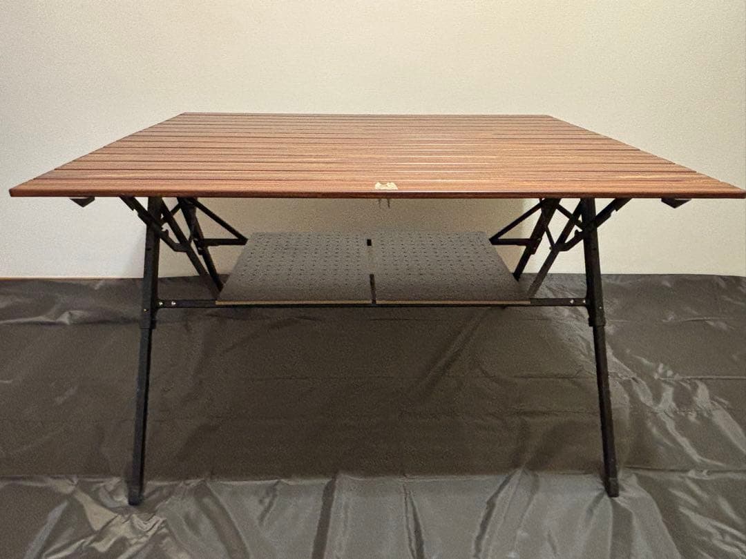 おまけ付き　オガワ　折りたたみテーブル　3ハイ&ローテーブル　ロング　1985