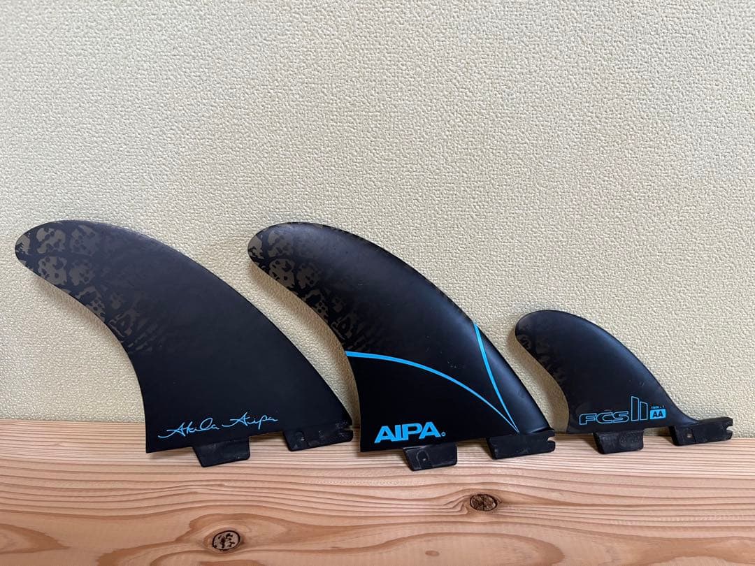 AIPA FCS II サーフボードフィン 3点セット