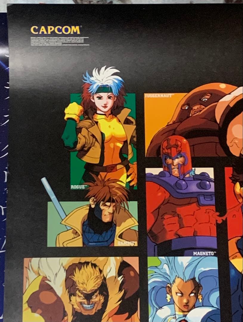 【B2】 X-MEN VS STREET FIGHTER EX 販促 ポスター