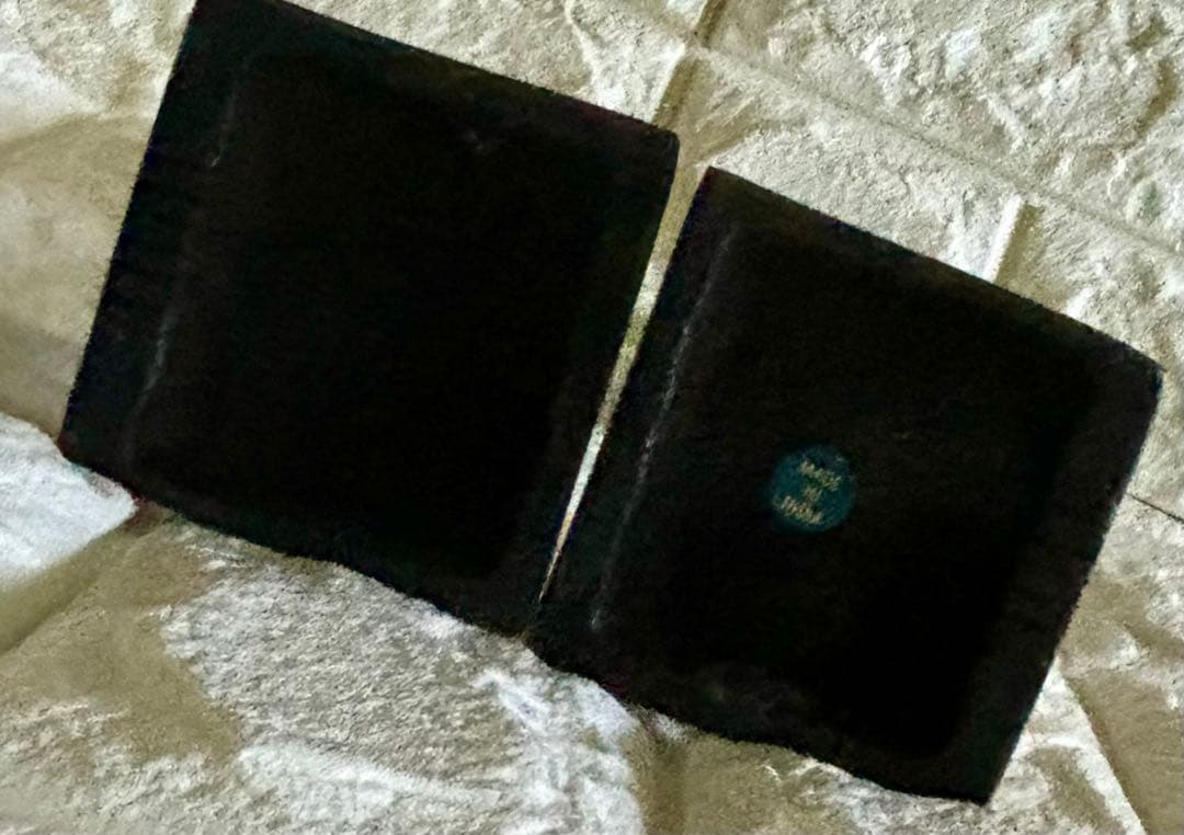 アフリカ部族金属彫刻像／アンティーク品　真鍮オブジェ