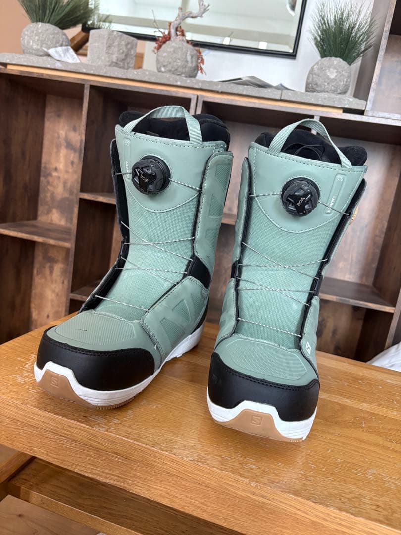 SALOMON launch スノーボードブーツ ミントグリーン