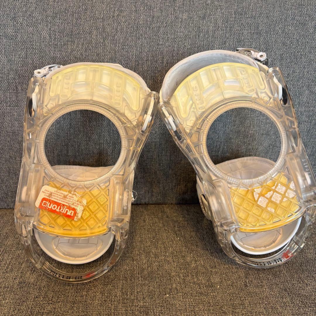 BURTON CUSTOM ビンディング Sサイズ バートン カスタム ホワイト