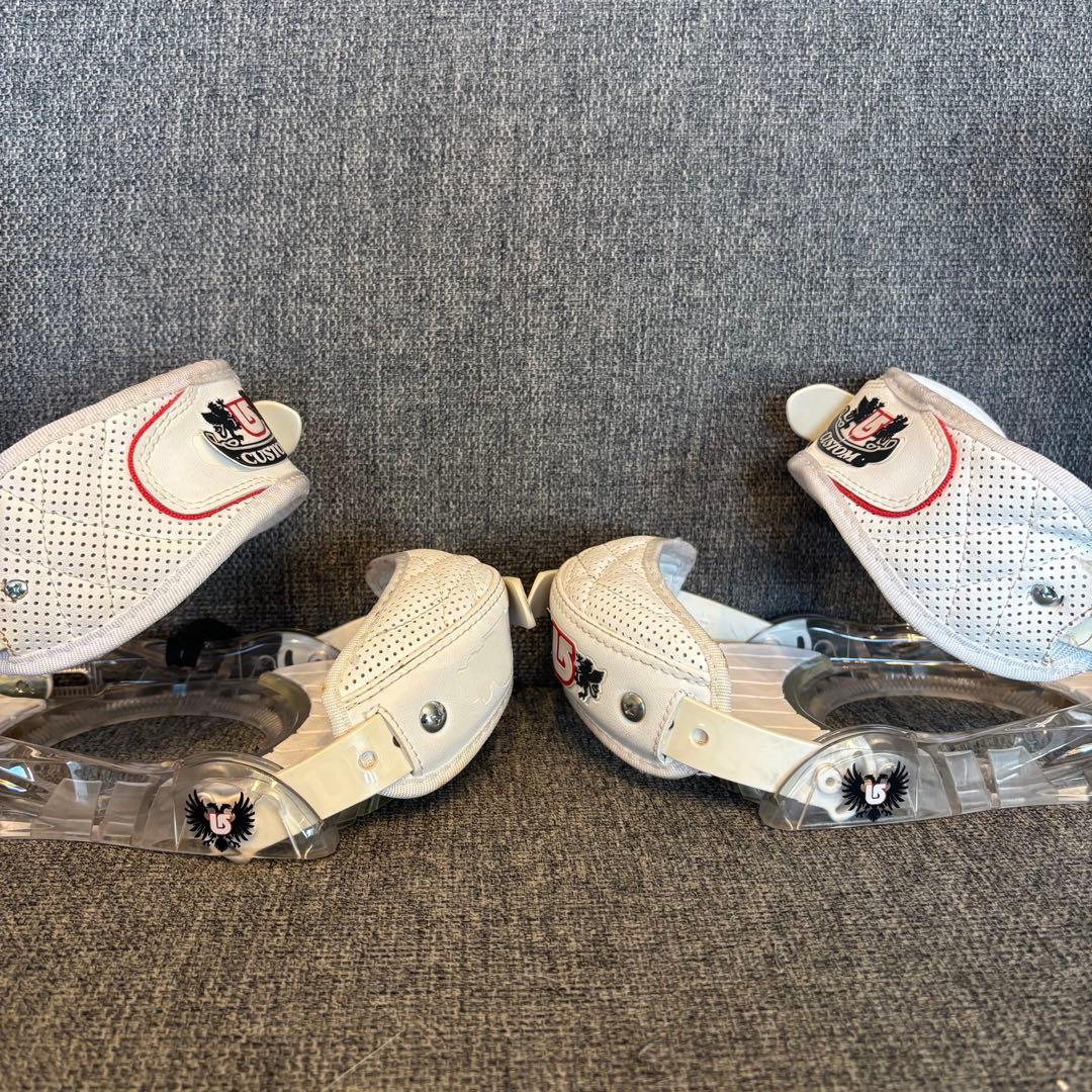 BURTON CUSTOM ビンディング Sサイズ バートン カスタム ホワイト