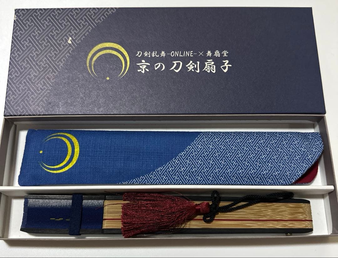 刀剣乱舞　京の刀剣扇子　三日月宗近 限定商品