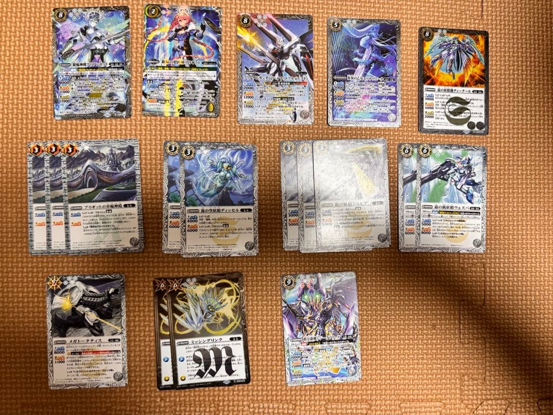 バトルスピリッツ 銀輪の契約神ブリギットデッキ 白コン