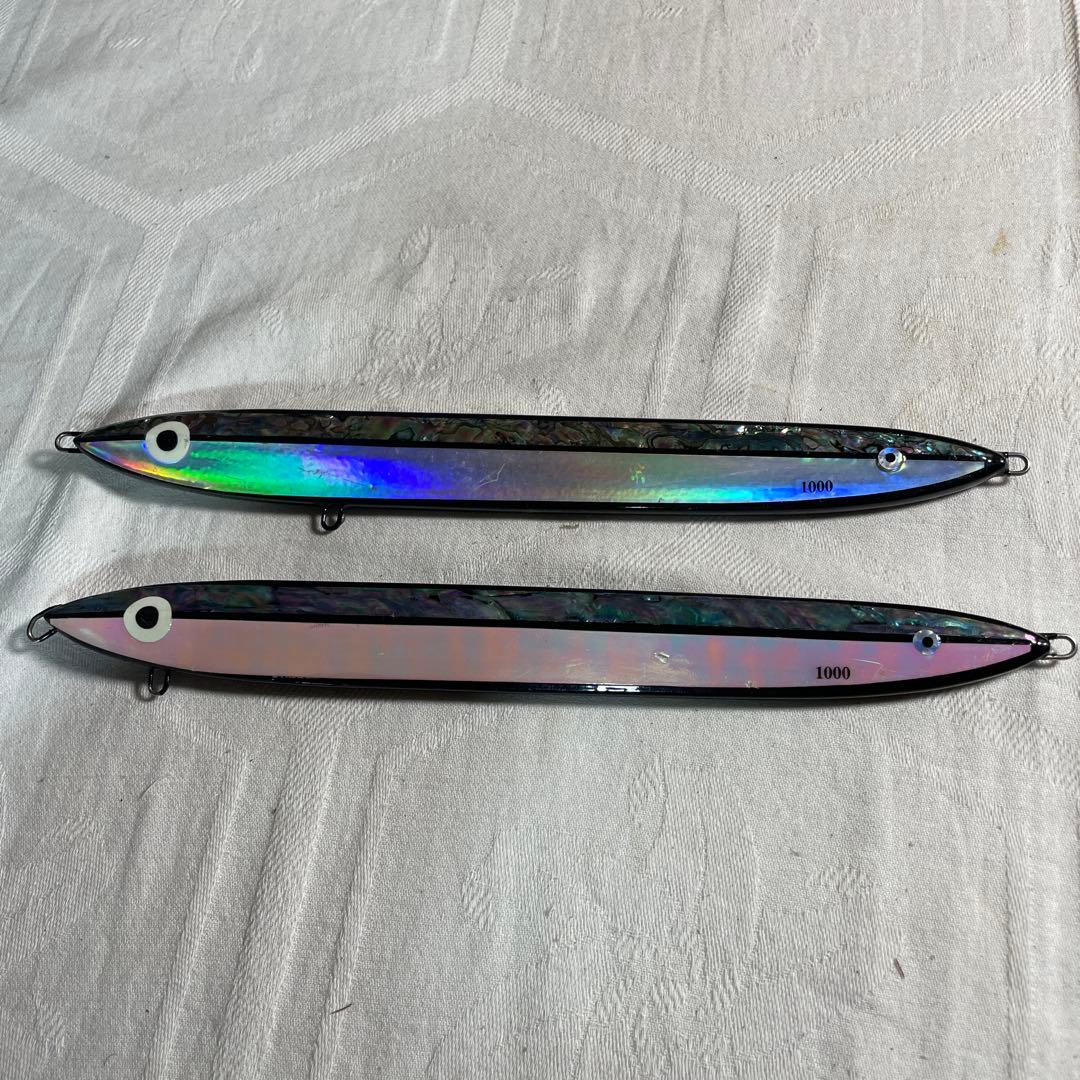 【希少・深海】カムイ 1000g 4本セット シェル・ホロ 1kgジグ