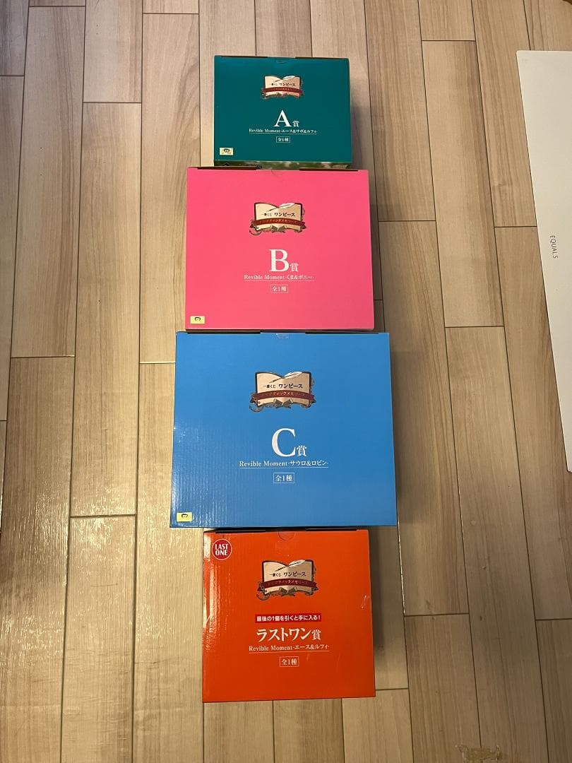 一番くじ ワンピース ドラマティックメモリーズ　A B C ラスト　フィギュア