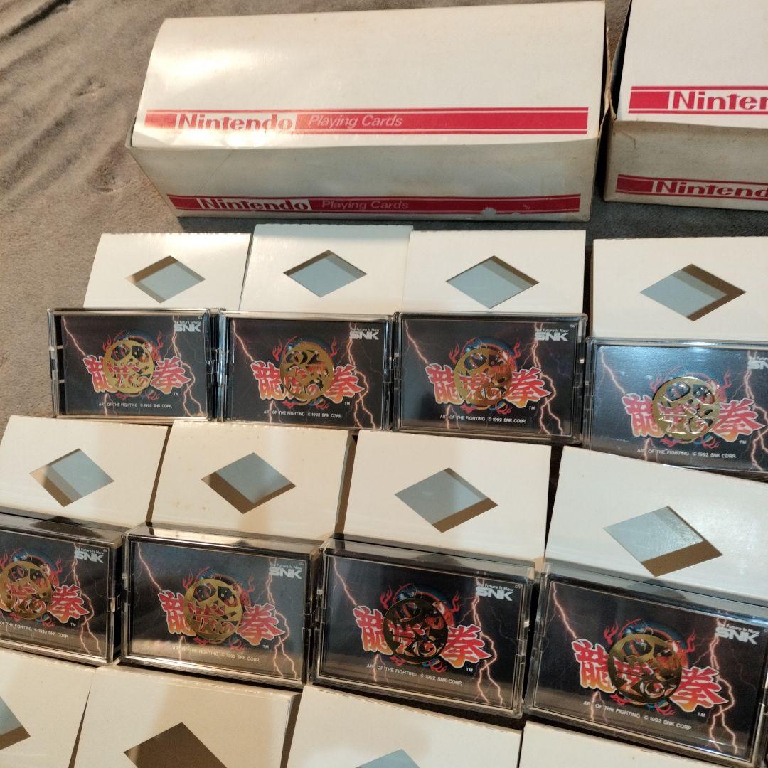 Nintendo トランプセット ネオジオ　龍虎の拳　トランプ大量　箱付き