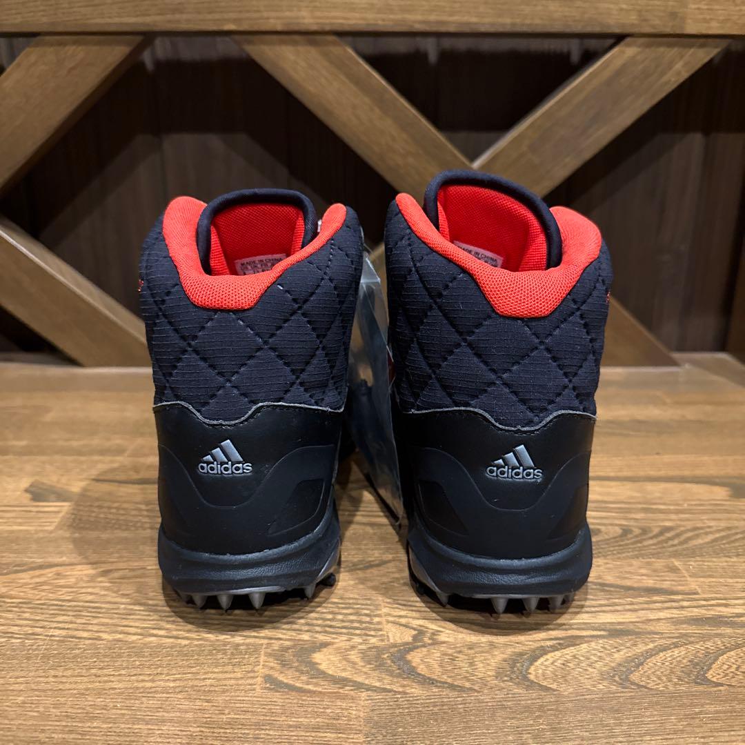 adidas ゴルフシューズ 黒/赤