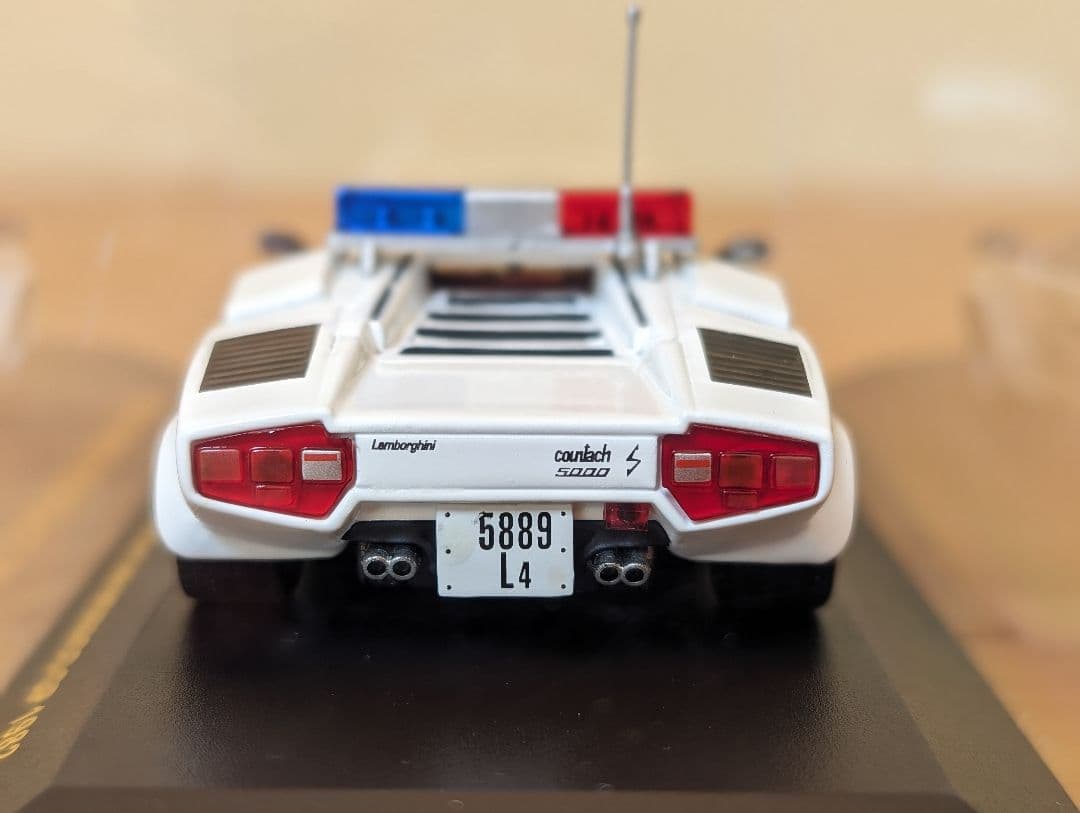 iXO 1/43 ランボルギーニ カウンタックモナコGPペースカー ミニカー