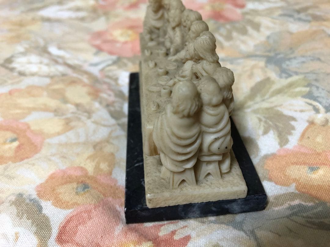 レオナルドダヴィンチ 最後の晩餐 石置物