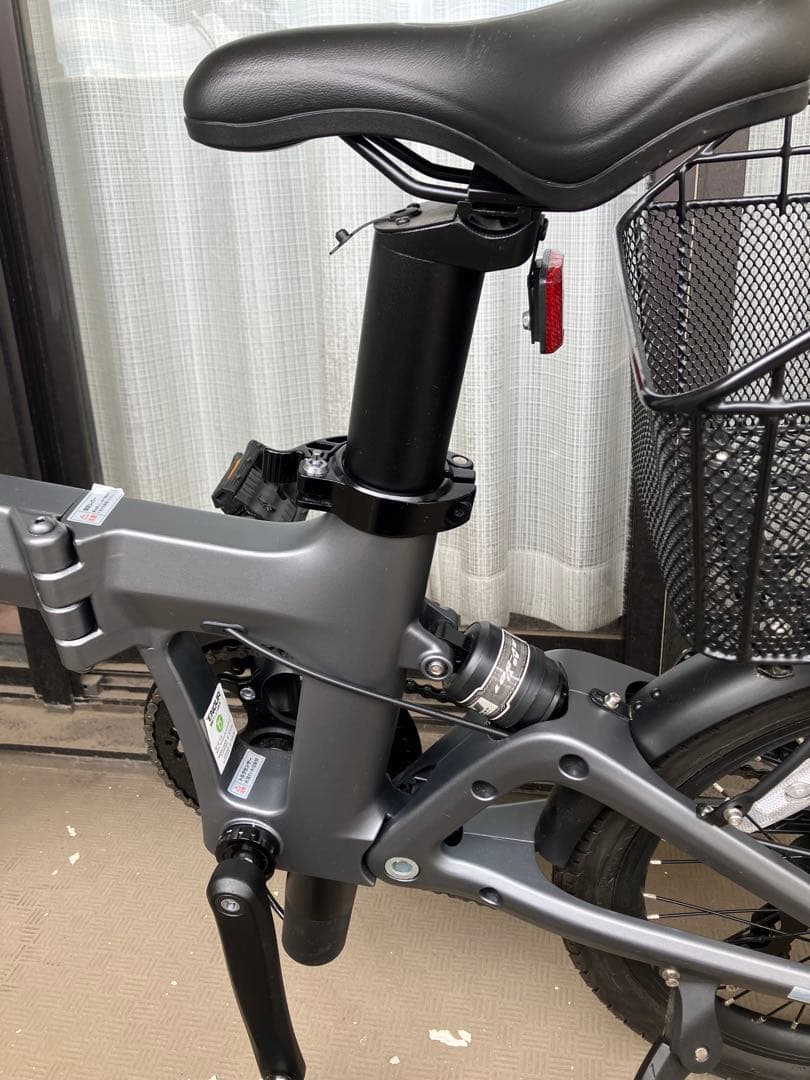 (ガリー)日本製EENOUR 電動アシスト自転車 バスケット付き