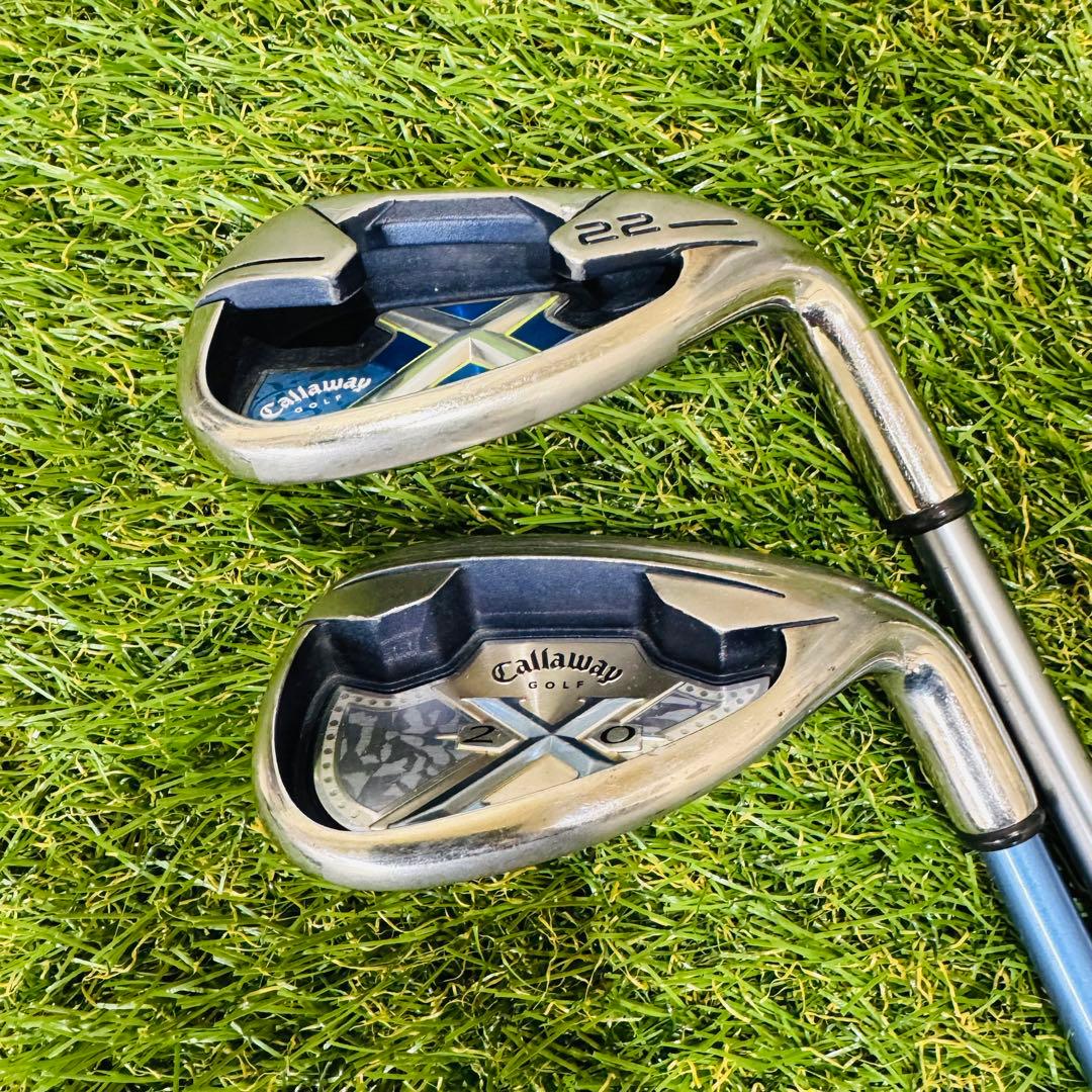 【女性用】Callaway X-22 X-20 レディース アイアンセット 4本