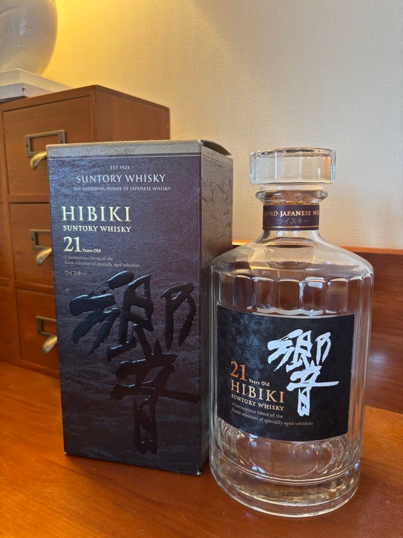 響21年　空瓶化粧箱