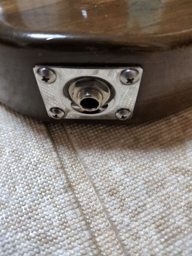 【自作コンポーネントギター】テレキャスタータイプ(配線アレンジ済)　ケース付き