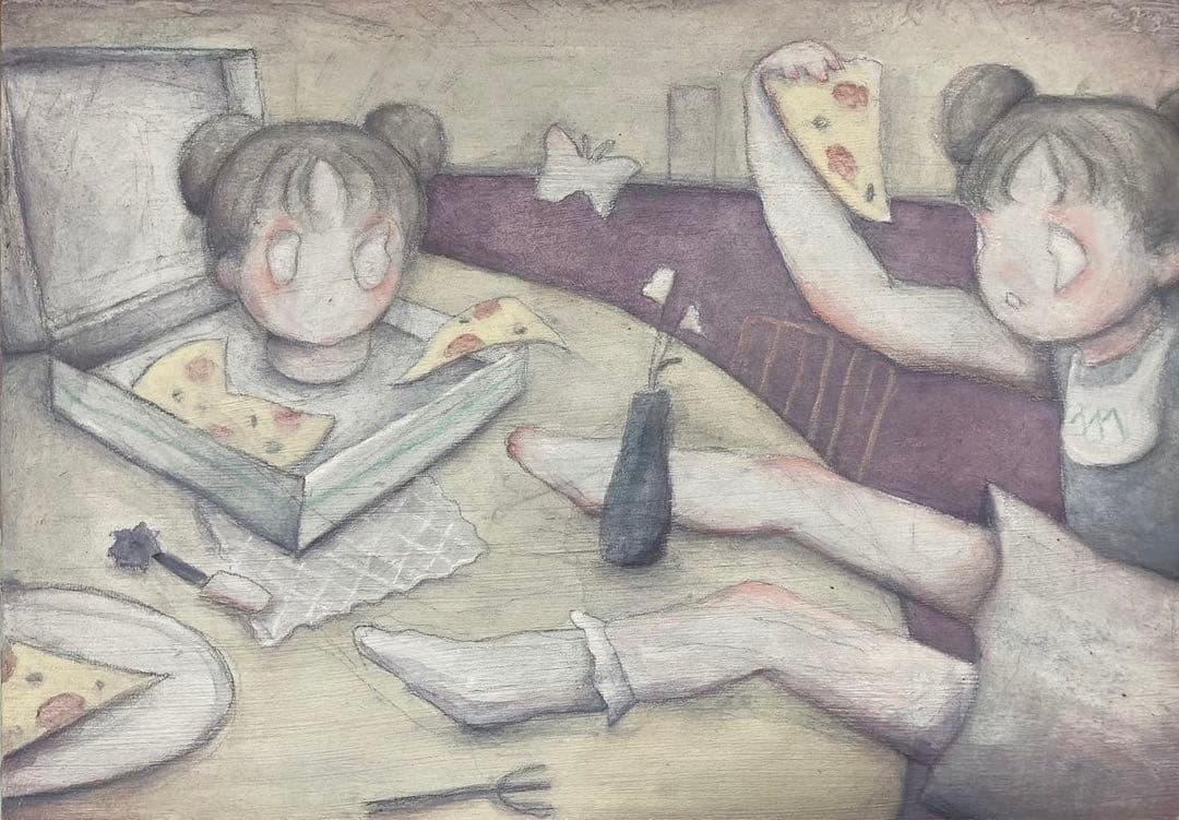 冨岡想　Tomioka Soh 原画　一点もの　unique