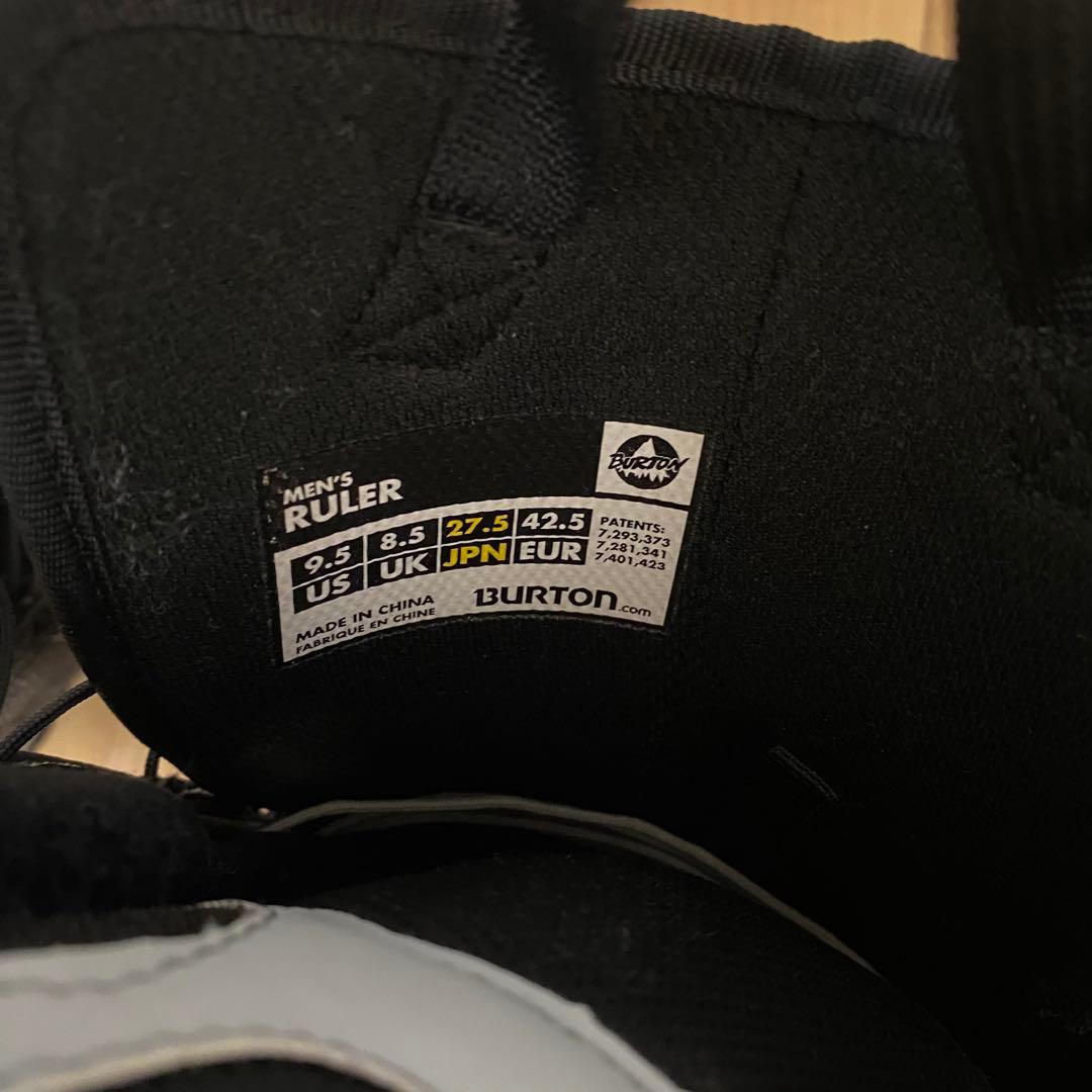 極美品✨BURTON RULERバートンスノーボード ブーツ 27.5cm