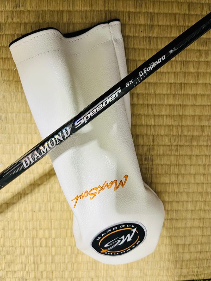 美品！ダイヤモンドスピード装着！マックスソウル M558　9.5度ドライバー　X