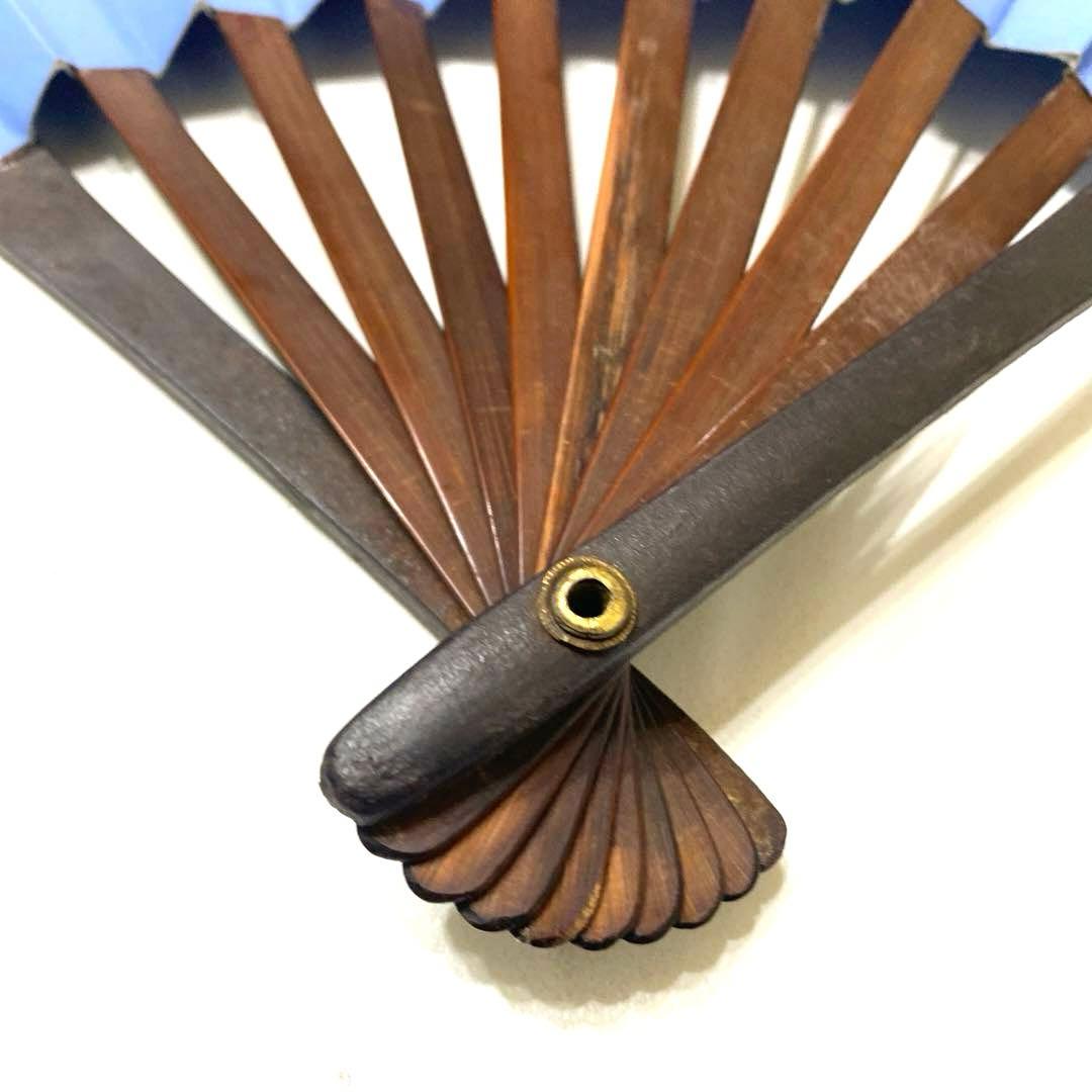 鉄扇　軍扇　江戸期実物 修繕　新選組　芹沢鴨