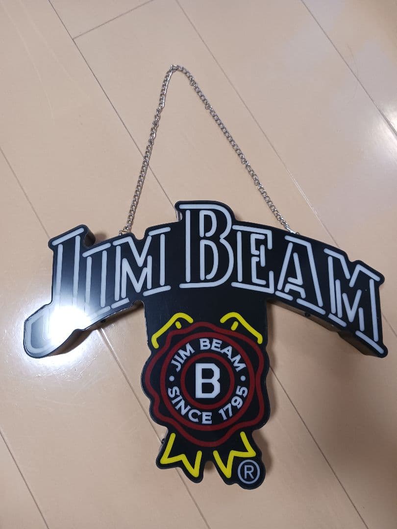 ジムビーム　ネオン　看板　ライト