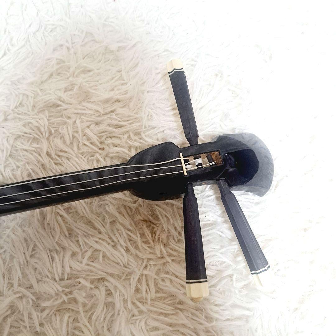 【高級品•職人手造り】沖縄三線 本蛇皮 本張り 本皮 弦楽器 和楽器 琉球