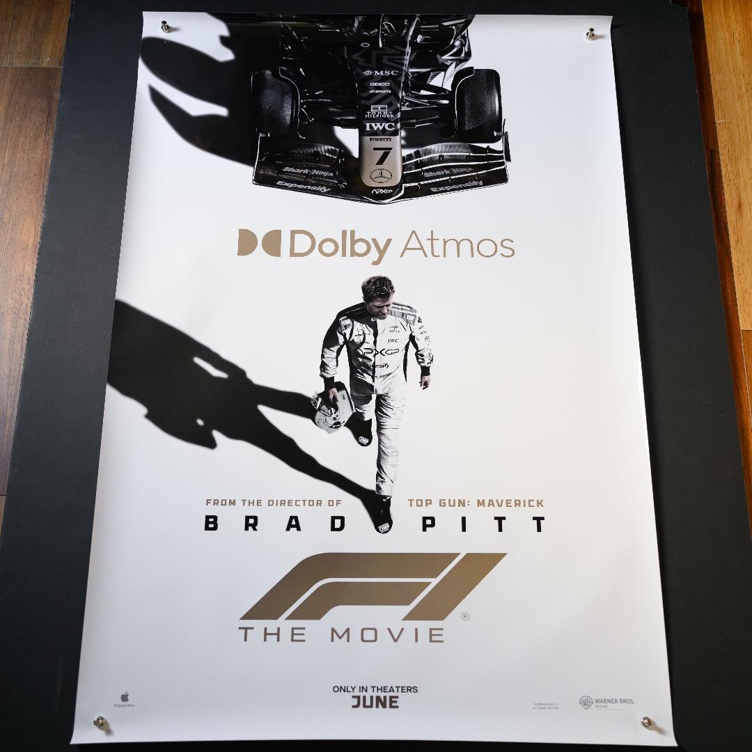 【映画館用両面ポスター】F1/エフワン Dolby Atmos Ver. ブラピ