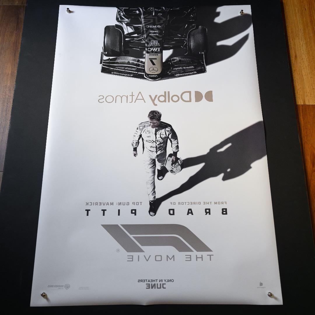 【映画館用両面ポスター】F1/エフワン Dolby Atmos Ver. ブラピ