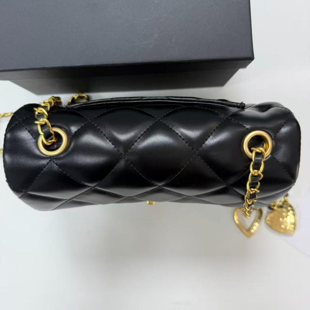 状態良好 ✨ cHaNeL✨ブラックレザーキルティングバッグ