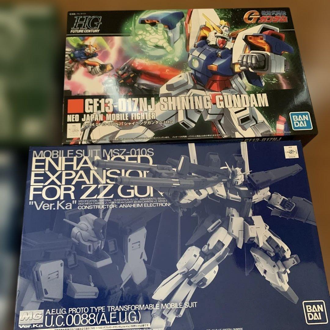 ガンプラ モビルスーツ プラモデルセット5点