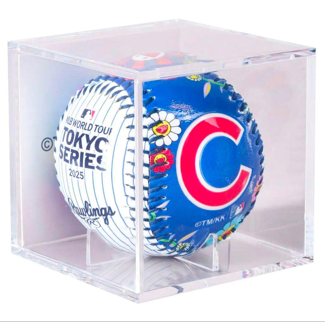 村上隆 × MLB 東京シリーズ2025 カブス トートバッグ とボール未開封