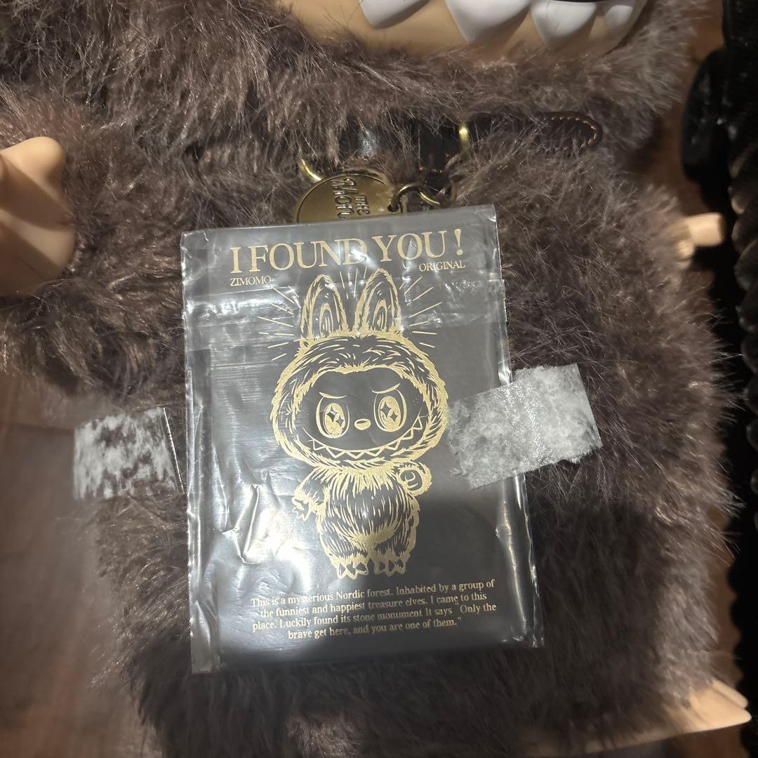 ZIMOMO オリジナル ぬいぐるみ ブラウン　ラブブ 大きいサイズ