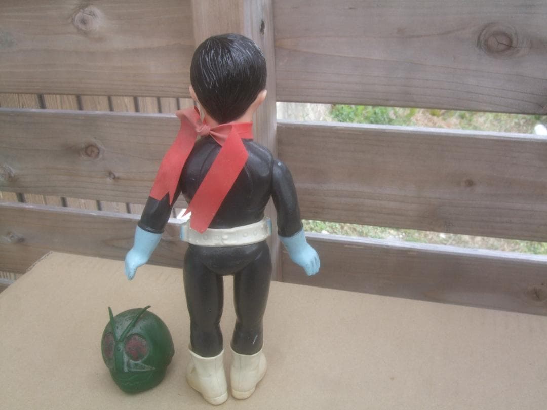 旧 バンダイ★ 仮面ライダー 1号★ 面取れ ★スタンダードサイズ