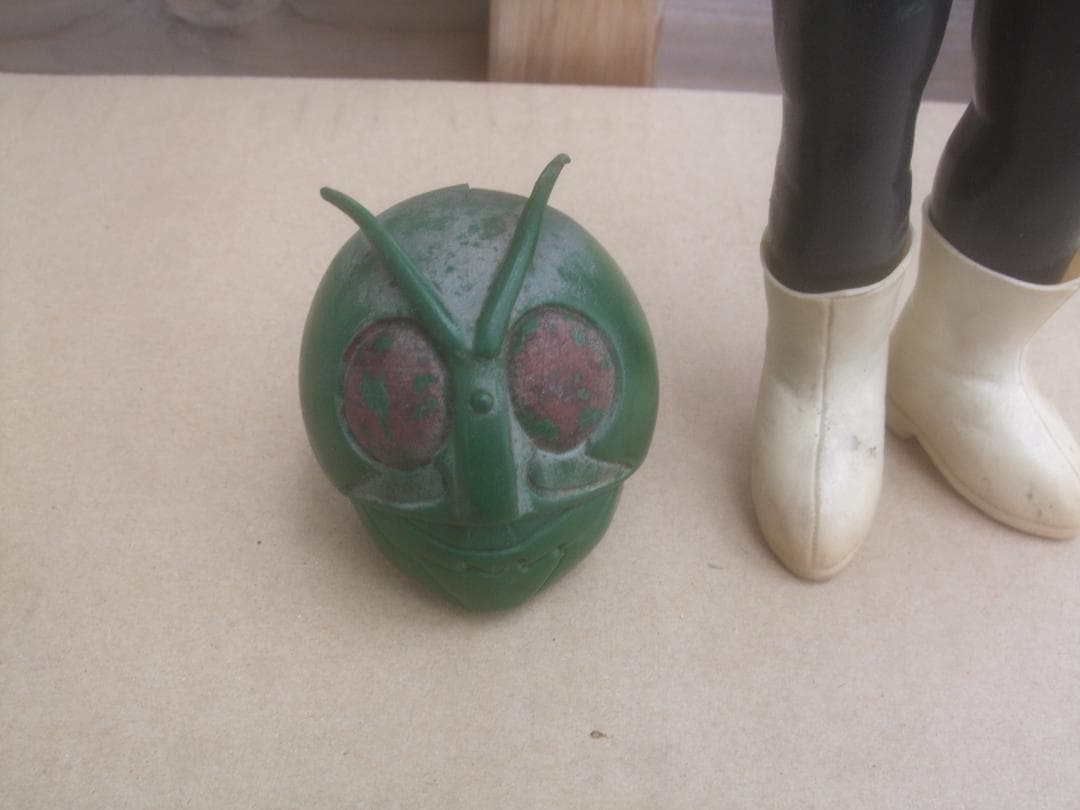 旧 バンダイ★ 仮面ライダー 1号★ 面取れ ★スタンダードサイズ