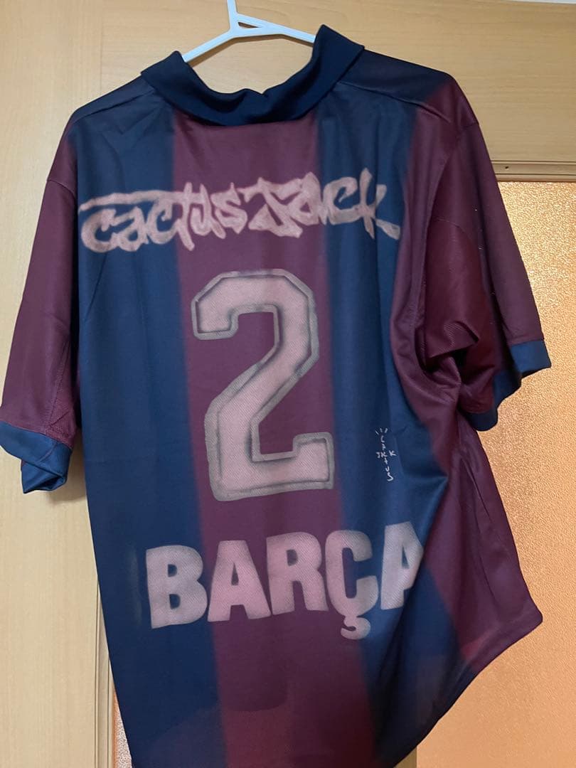 ウェア cactus jack NIKE Barcelona travis JERSEY