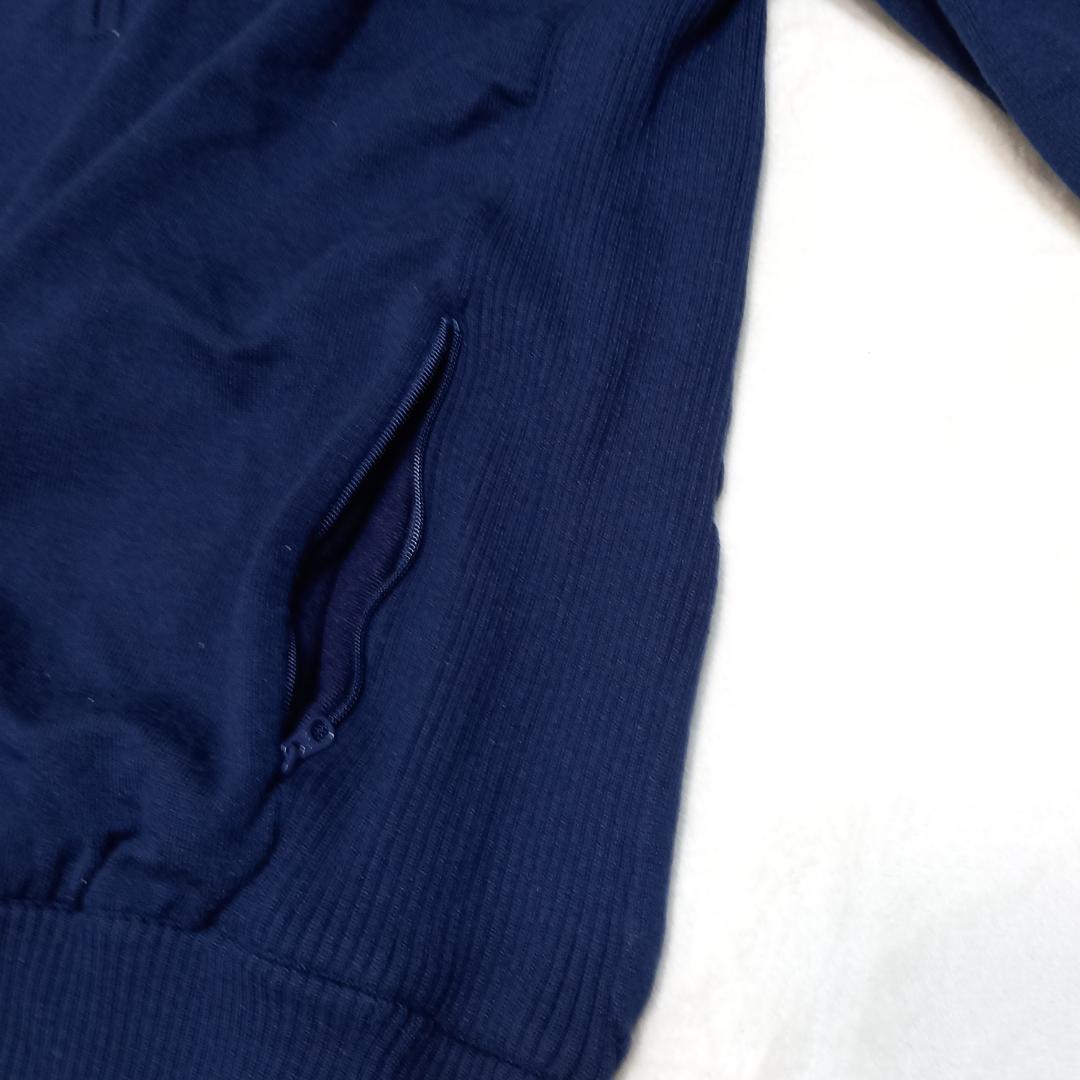 近年✨美品✨大きいサイズ ビームスゴルフ サイズXL 防風ニットブルゾン 紺色