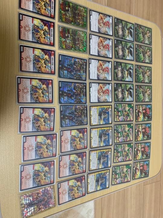 デュエマ引退品　デッキ6個　作りかけ1個