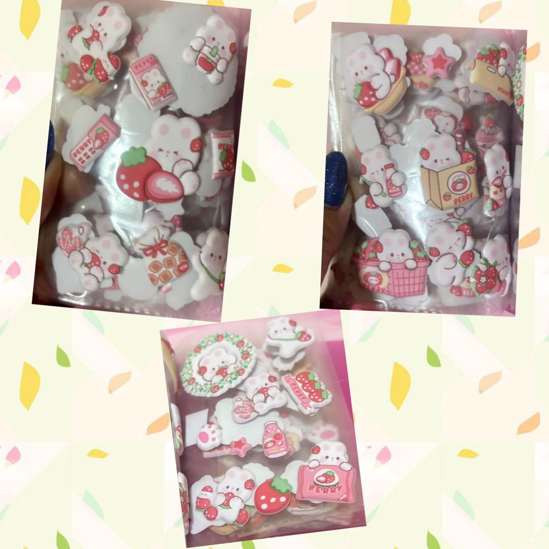 シール帳完成品　ポンポンドロップシール