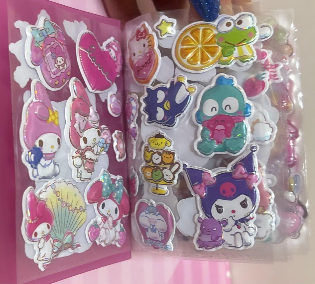 シール帳完成品　ポンポンドロップシール