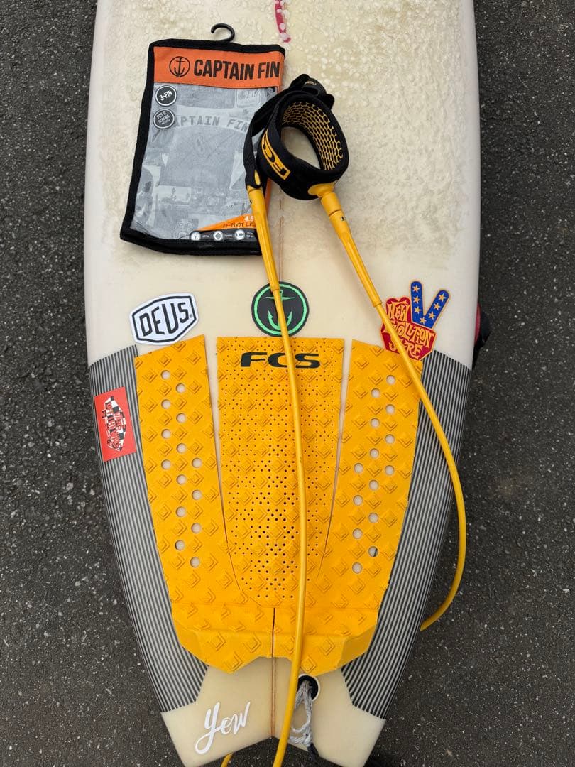 クリステンソン:ガーラック6’0 FCS ショートボード