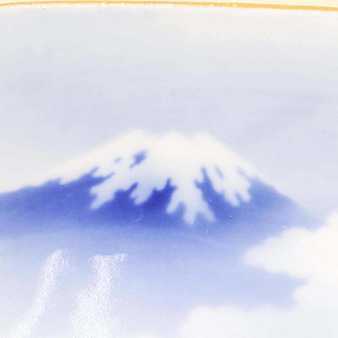 深川製磁 富士鳳凰龍 菓子皿 鉢 箱付き