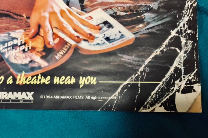 映画パルプ・フィクション　当時物ビンテージ本物ポスター　タランティーノ監督