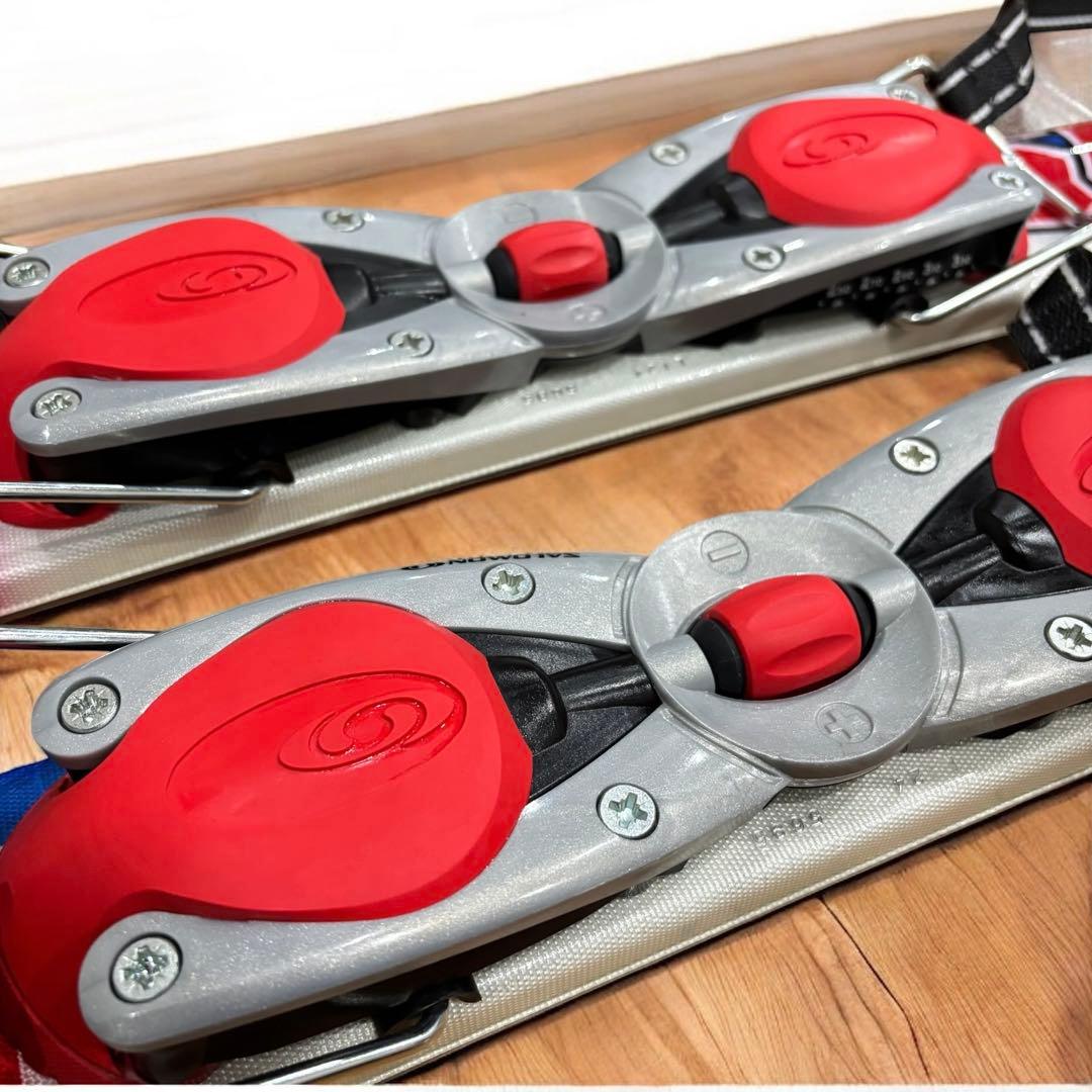 【良品】SALOMON MINIMAX 99cm ショートスキー ファンスキー