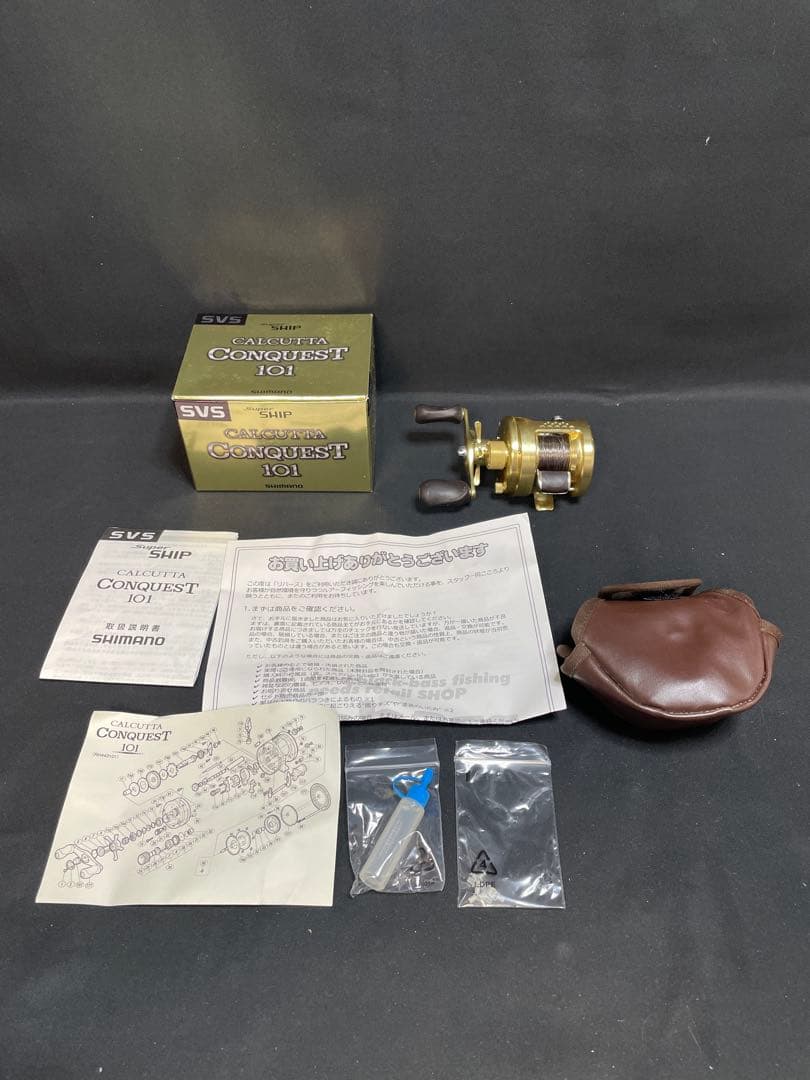 初代 シマノ カルカッタ コンクエスト 101 左ハンドル　1269