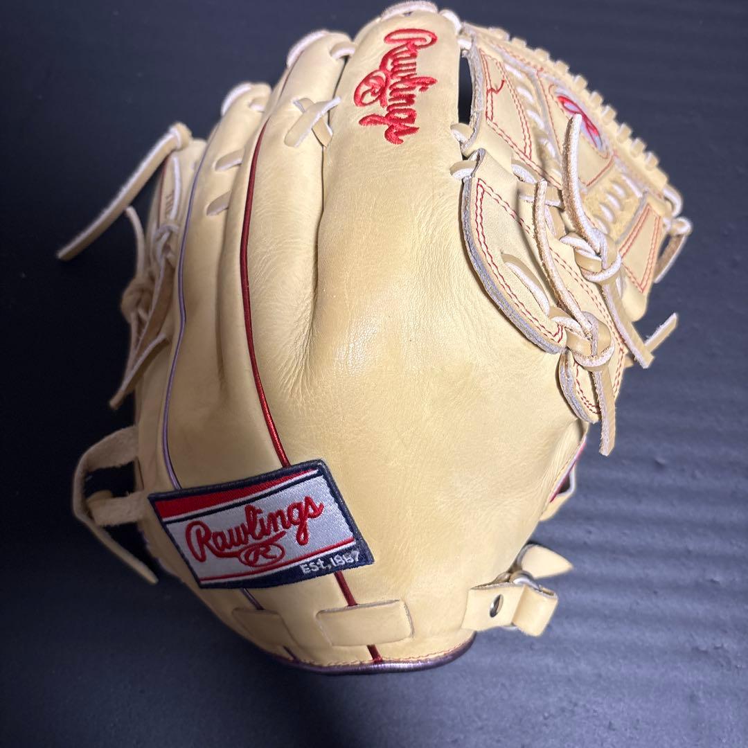 Rawlings 指穴なし軟式グローブ型付け済み