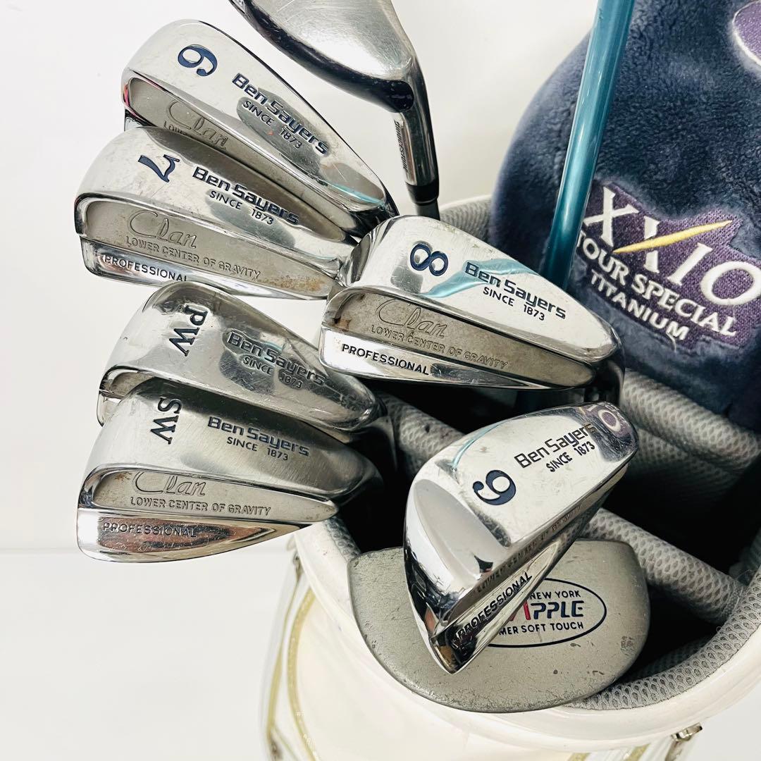 女性用　ゼクシオ　ウィルソン　レディース　ゴルフセット　ゴルフ一式　クラブセット